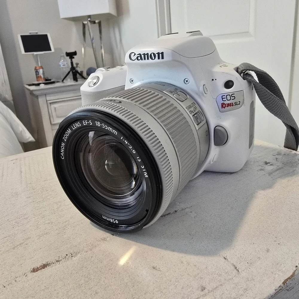 Canon EOS Rebel SL2 White Camera